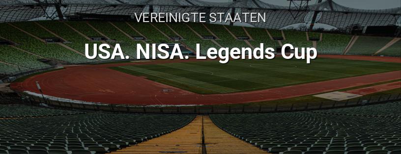 USA. NISA. Legends Cup Logo