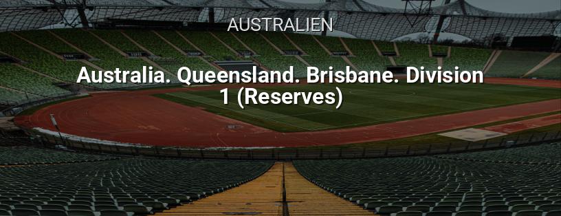 Australien-Meisterschaft. Queensland. Brisbane. 1. Division. (Reservisten) Logo