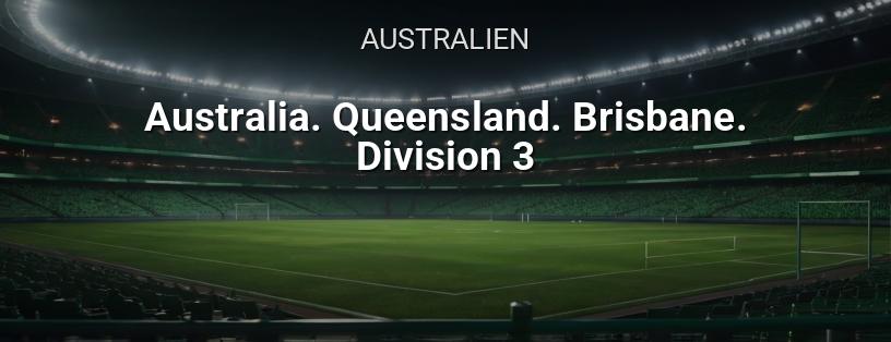 Australien-Meisterschaft. Queensland. Brisbane. 3. Liga Logo