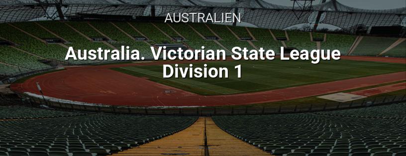 Australische Meisterschaft. Victoria League. Division 1 Logo