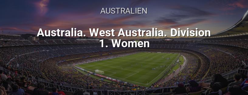 Australien-Meisterschaft. Western Australia League. Division 1. Frauen Logo