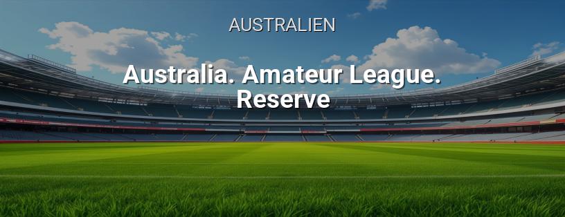 Australische Meisterschaft. Amateurliga. Reserve Logo