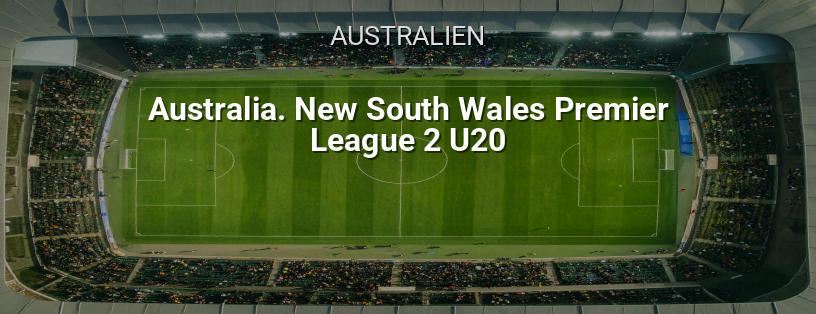 Australien-Meisterschaft. New South Wales Premier League 2 U20 Logo