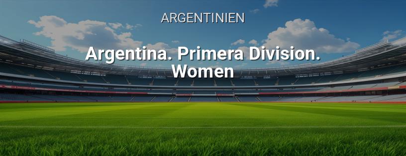 Argentinische Meisterschaft. Primera División. Frauen Logo