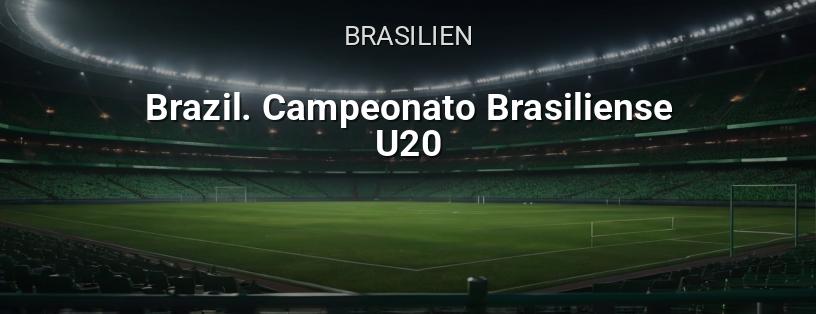 Brasilianische Meisterschaft. Brasileiro U20 Logo