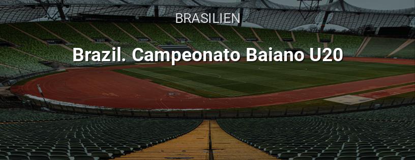 Brasilianische Meisterschaft. Baiano U20-Liga Logo