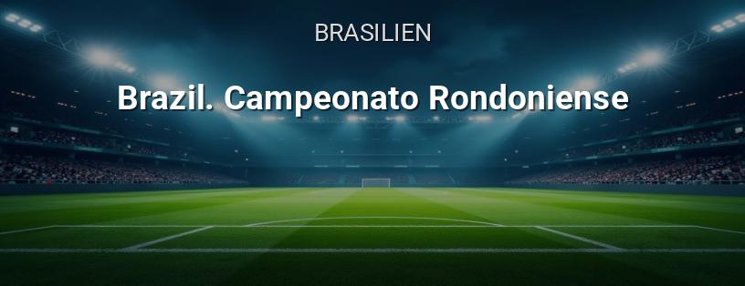 Brasilianische Meisterschaft. Liga Rondoniense Logo