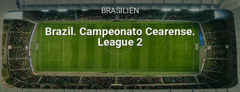 Brasilianische Meisterschaft. Cearense-Liga. 2. Liga Logo