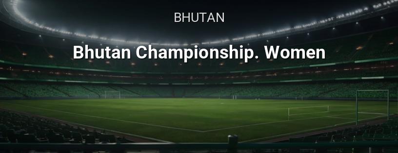 Bhutan Frauen-Meisterschaft Logo