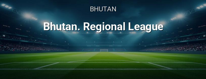 Bhutan-Meisterschaft. Regionale Liga Logo