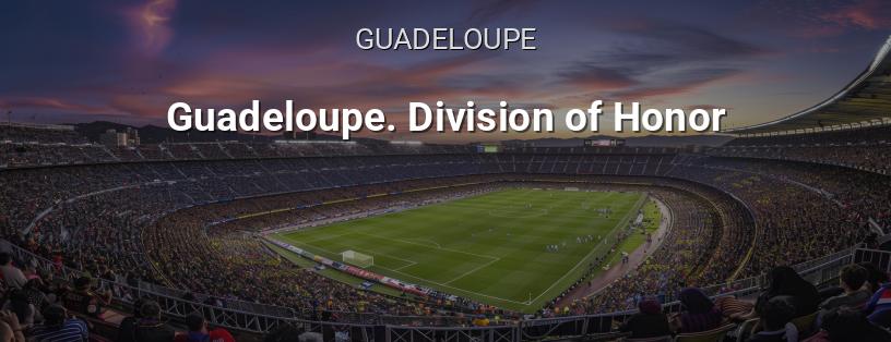 Guadeloupe-Meisterschaft. Höchste Division Logo