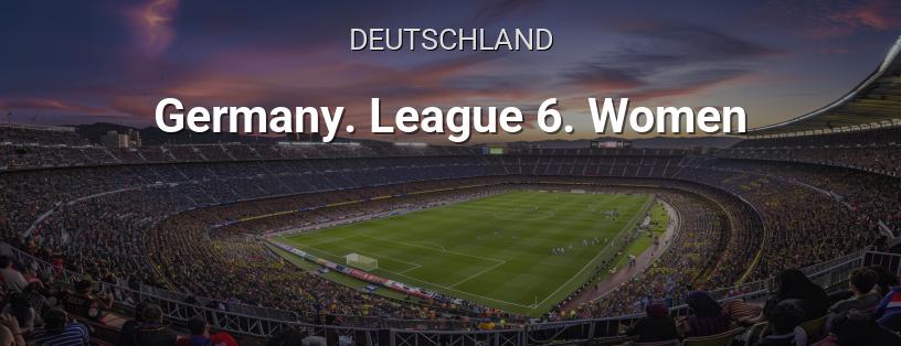 Deutsche Meisterschaft. 6. Liga. Frauen Logo