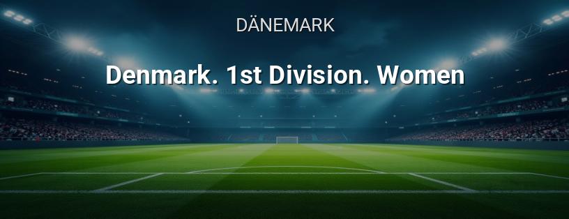 Dänische Meisterschaft. Erste Division. Frauen Logo
