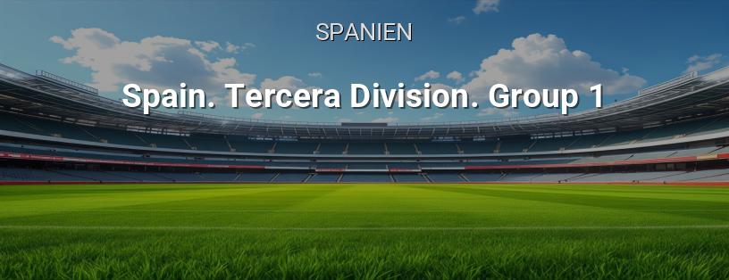 Spanische Meisterschaft. Dritte Division. Gruppe 1 Logo