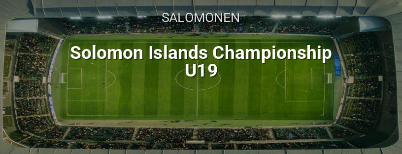 U19-Meisterschaft der Salomonen Logo