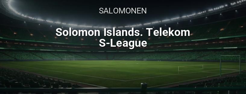 Solomonen-Inseln-Meisterschaft. S-League Logo