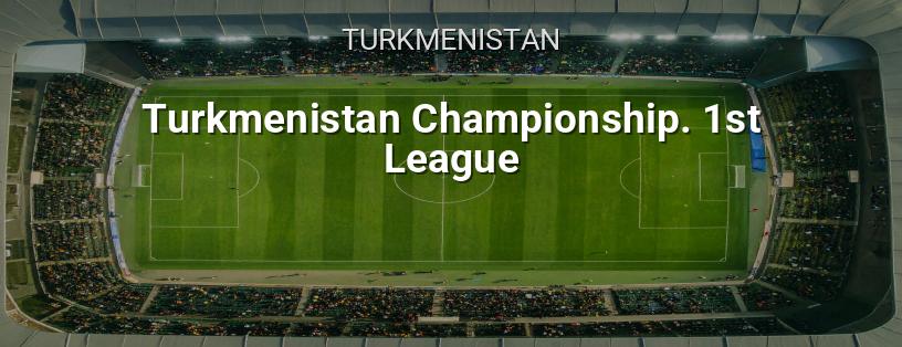 Turkmenistan-Meisterschaft. Erste Liga Logo
