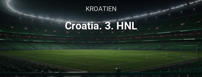 Kroatischer Meistertitel. Dritte Division Logo