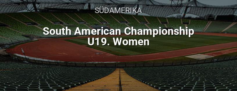 Südamerikanische U19-Frauen-Meisterschaft Logo