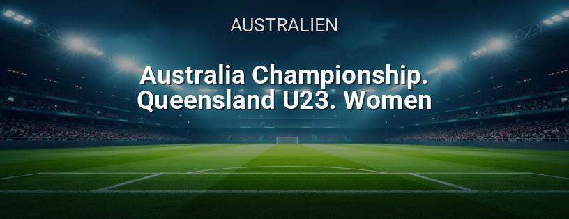 Australien-Meisterschaft. Queensland U23 Frauen Logo