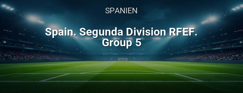 Spanische Meisterschaft. Zweite Division RFEF. Gruppe 5 Logo
