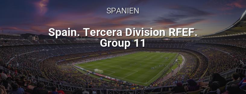 Spanische Meisterschaft. Dritte Division RFEF. Gruppe 11 Logo