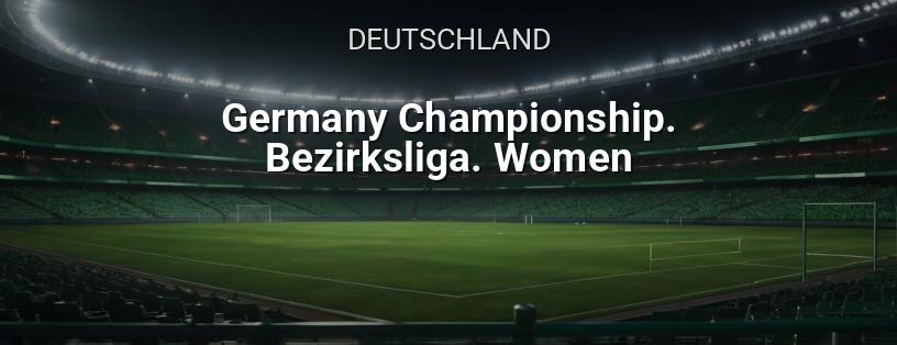 Deutsche Meisterschaft. Bezirksliga. Frauen Logo