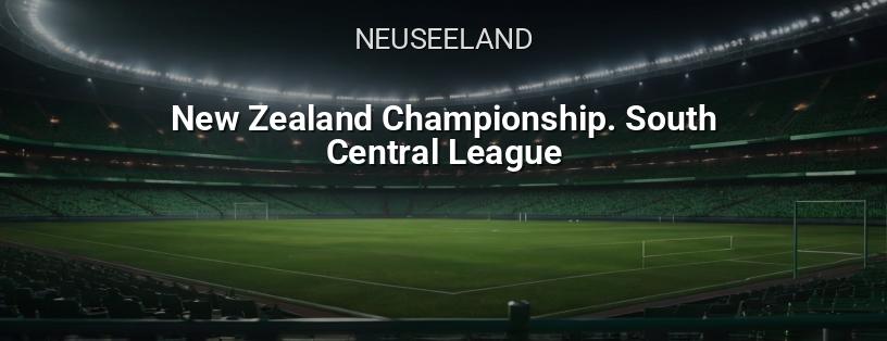 Neuseeland-Meisterschaft. Süd-Zentrale Liga Logo