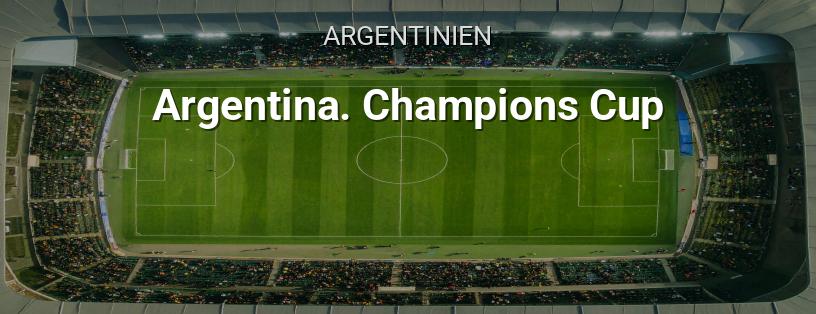 Argentinien. Champions Cup Logo