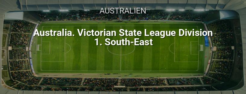 Australische Meisterschaft. Victoria League. Division 1. Südost Logo