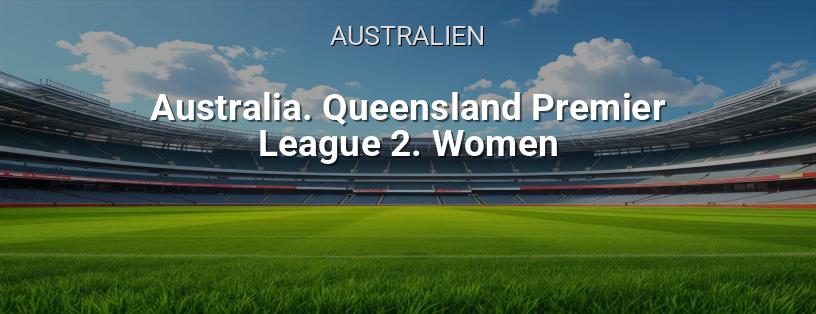 Australien-Meisterschaft. Queensland Premier League 2. Frauen Logo
