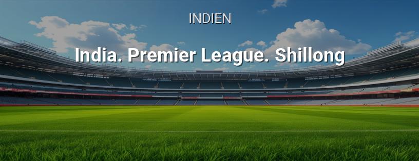 Indien. Premier League. Shillong Logo