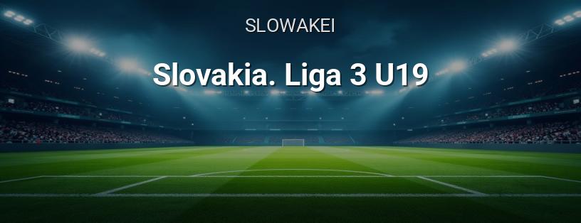 Slowakische Meisterschaft. 3. Liga U19 Logo