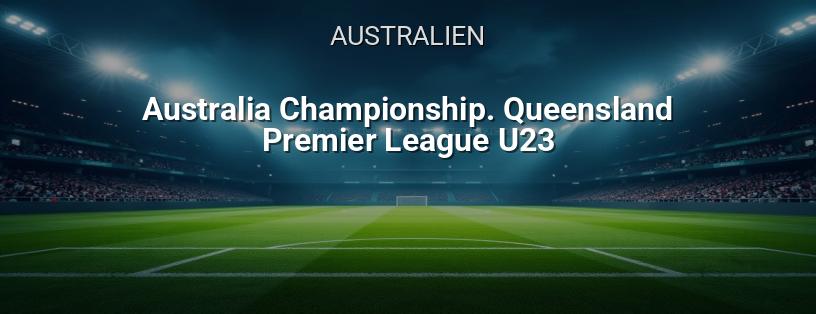 Australien-Meisterschaft. Queensland Premier League U23 Logo
