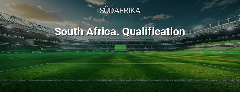 Südafrika. Auf-/Abstiegsspiele Logo