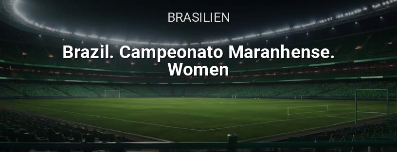 Frauen-Meisterschaft Maranhão Brasilien Logo