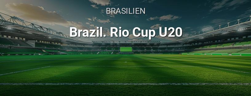 Brasilien. Rio U20-Pokal Logo