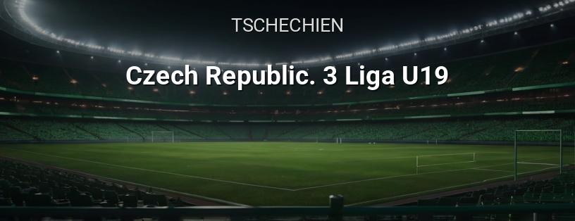 Tschechische Meisterschaft. Dritte Liga U19 Logo