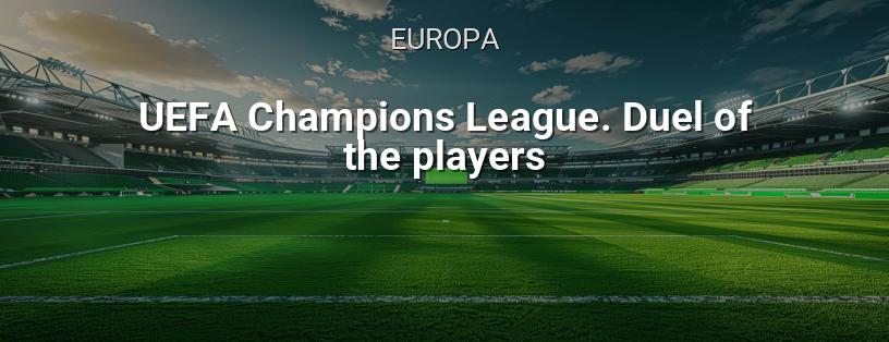 UEFA Champions League. Spieler-Duell Logo