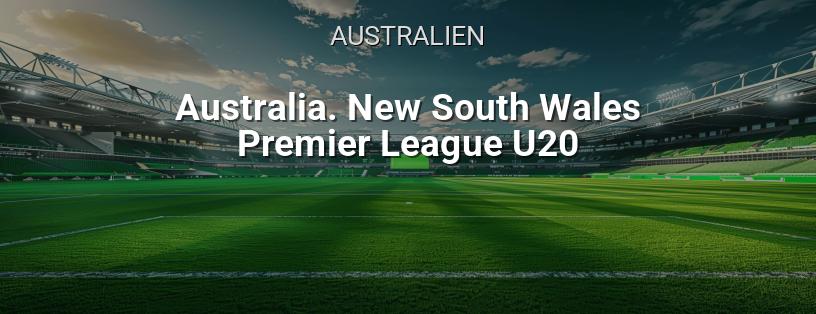 Australische Meisterschaft. Premier League von New South Wales U20 Logo