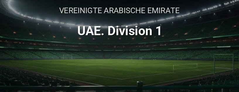 UAE Division 1 Meisterschaft Logo