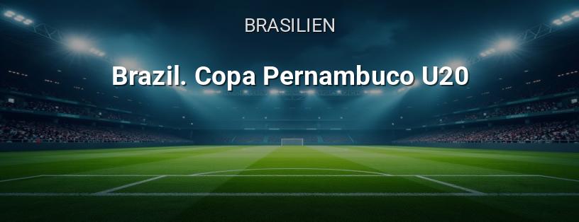 Brasilien. Pernambuco U-20-Pokal Logo