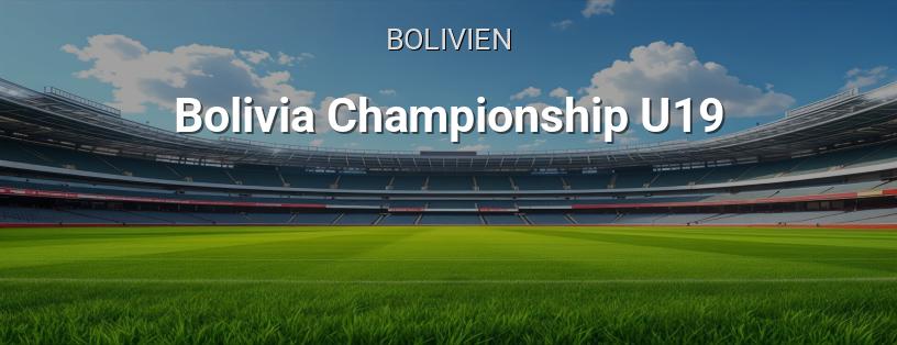 Bolivien U19-Meisterschaft Logo