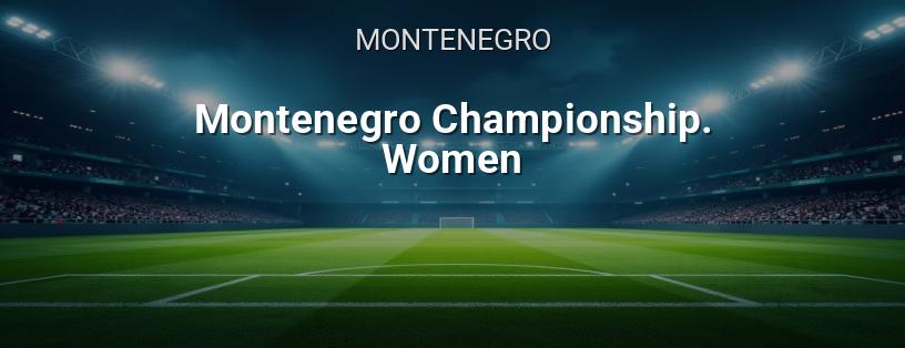 Montenegrinische Frauen-Meisterschaft Logo
