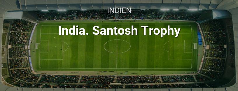 Indien. Santosh Trophy Logo