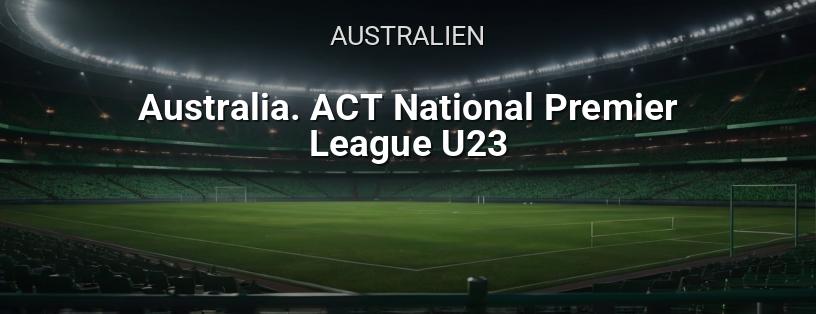 Australische Meisterschaft. Capital National Premier League U23 Logo