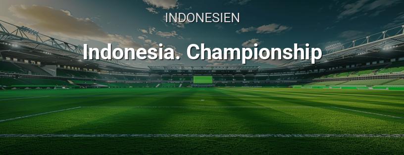 Indonesische Meisterschaft. Championship Logo