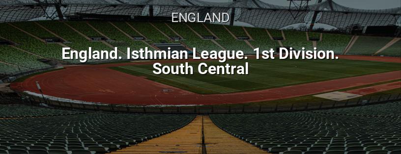Englische Meisterschaft. Isthmian League. 1. Division Süd-Zentral Logo
