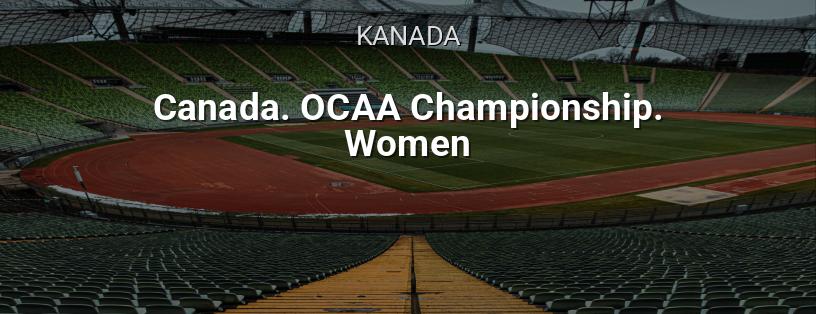 Kanada. OCAA-Meisterschaft. Frauen Logo