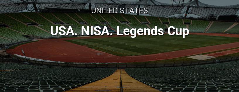 USA. NISA. Legends Cup logo